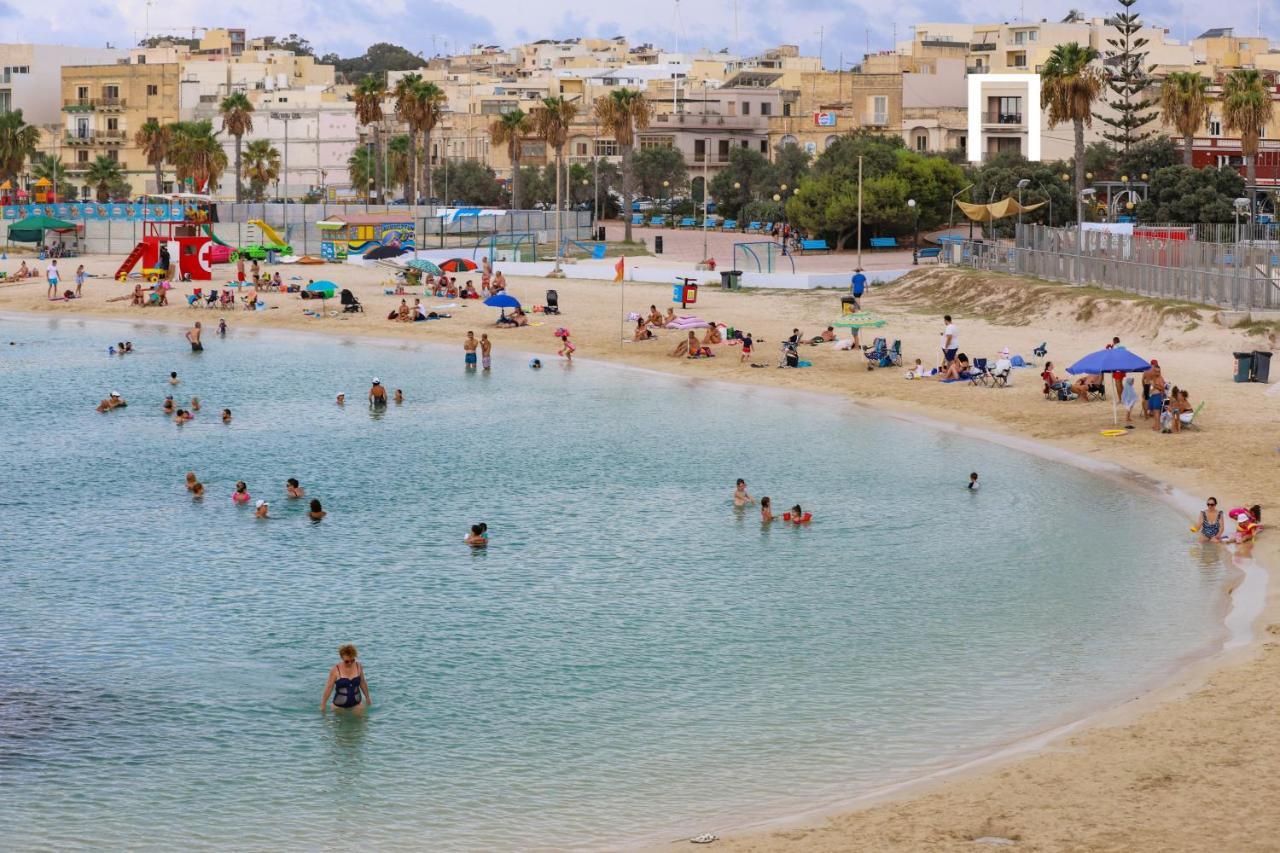 Gem Beachfront Apt With Amazing Bay And Sea Views Birżebbuġa エクステリア 写真